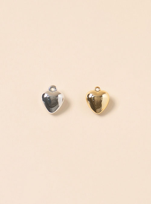 [ribbon/tape/race] metallic plump heart