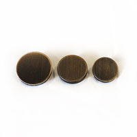 [Metal Button] Scratch Button (17mm/20mm/25mm)