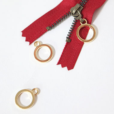 [Zipper/Zipper Ring/Charm] ring zipper ring