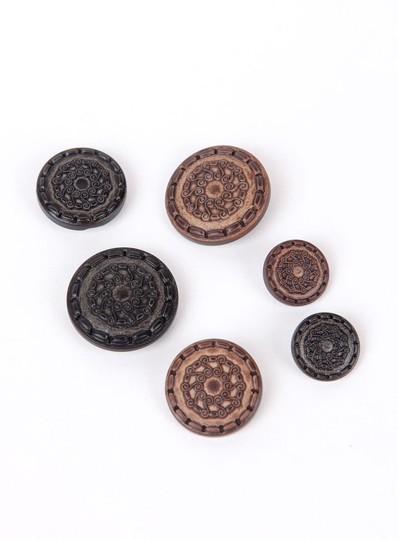 [Suit Button] Ethnic Button (18mm/25mm/30mm)