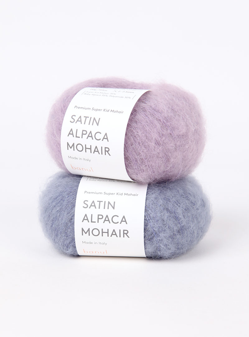 Satin Alpaca Mohair (1ball/20g)