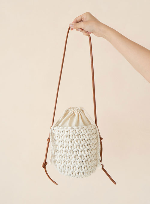 [DIY] Braid500 Brioche Mini bag (video)
