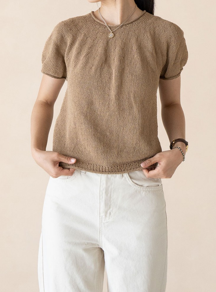 [DIY] Acrylic Linen Walnut Top Down