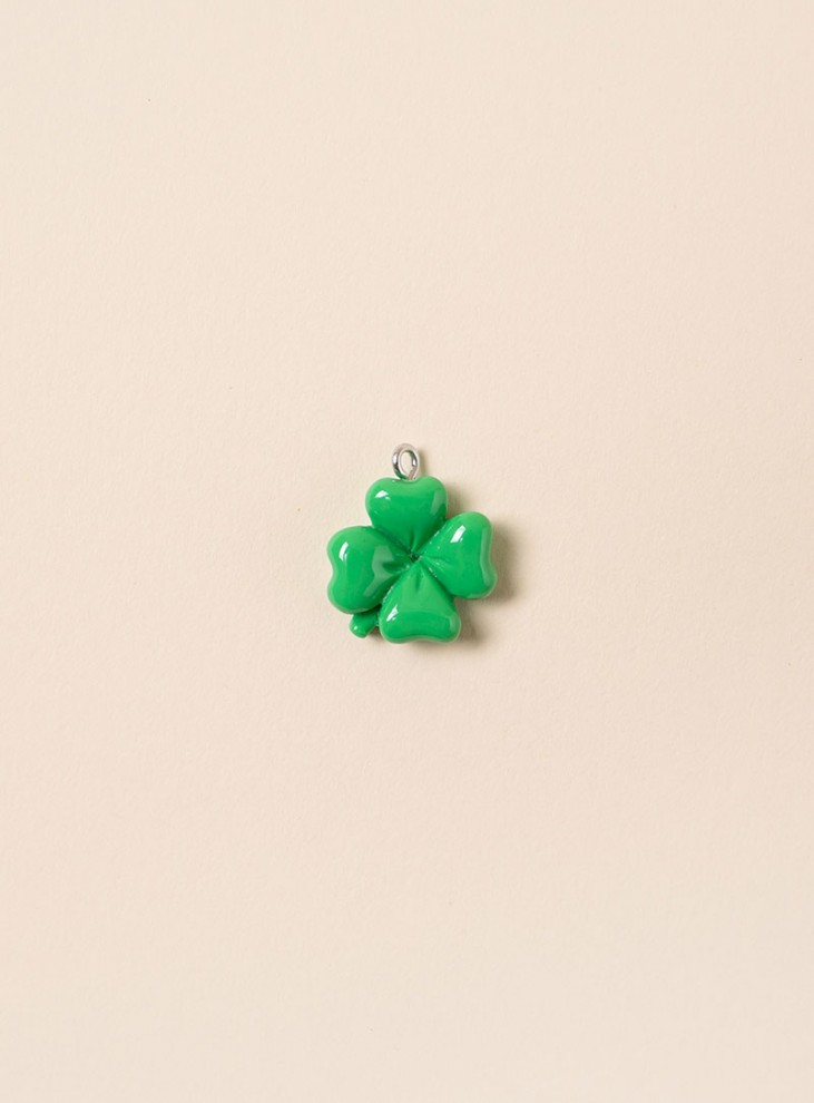 [Zipper/Zipper Hook/Charm] Mini Four-Leaf Clover
