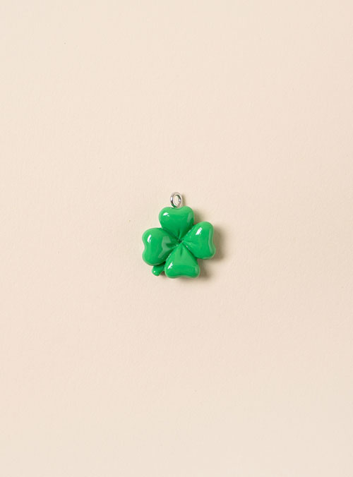 [Zipper/Zipper Hook/Charm] Mini Four-Leaf Clover