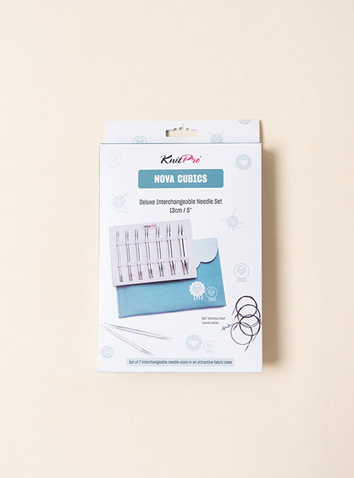 [KnitPro] Novacubix Deluxe Assembled Needle Set (13cm)