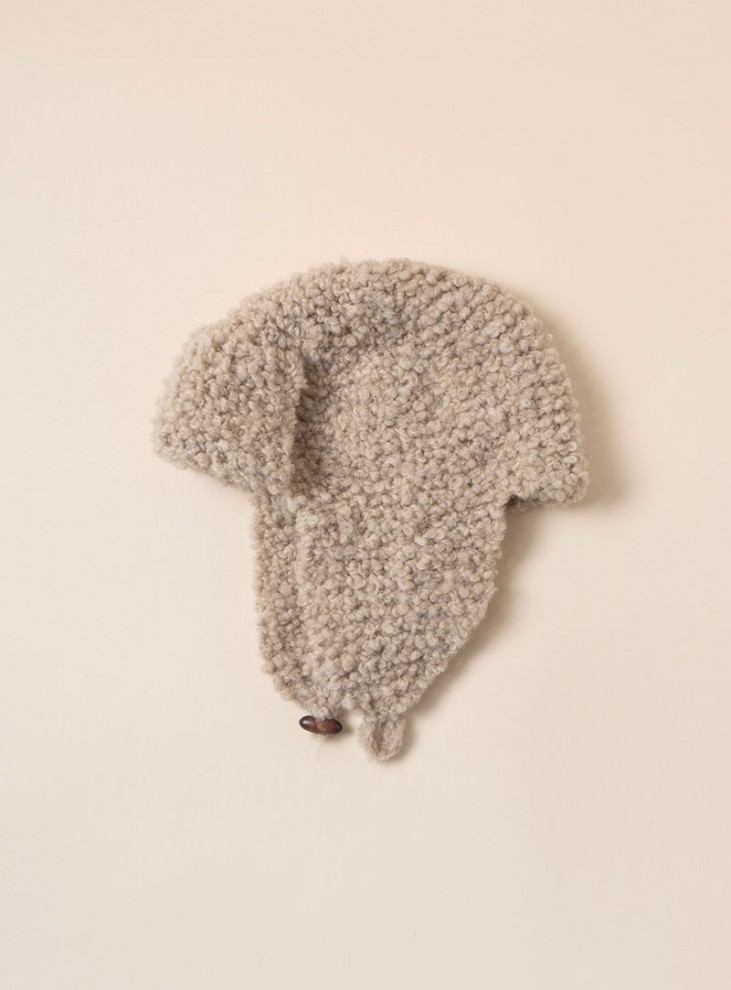 [DIY] Highland Alpaca Boucle Ear Flap Hat (Video)