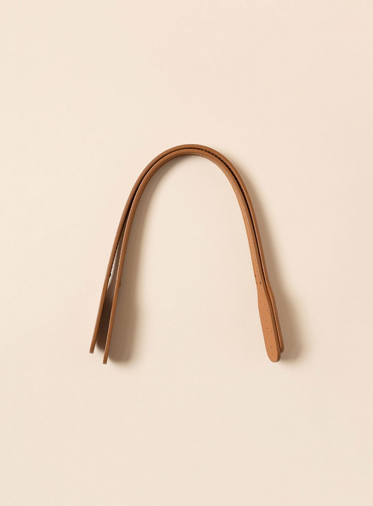 [Bag Accessories] Tote stitch full-grain leather bag strap