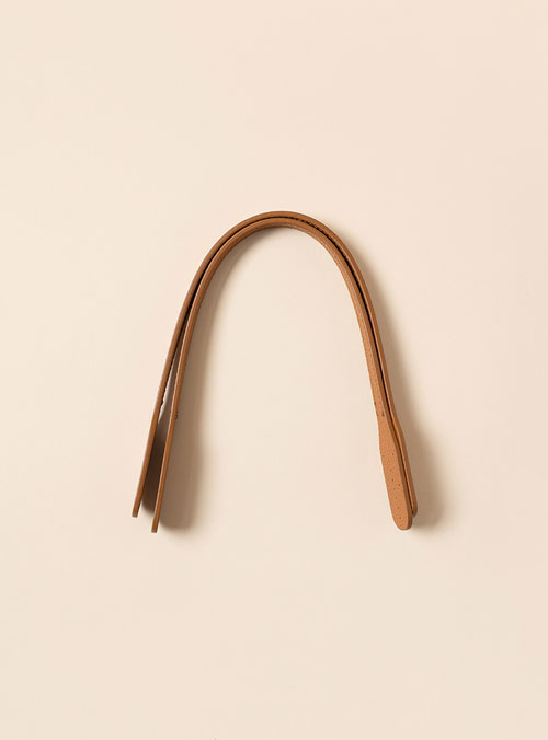 [Bag Accessories] Tote stitch full-grain leather bag strap