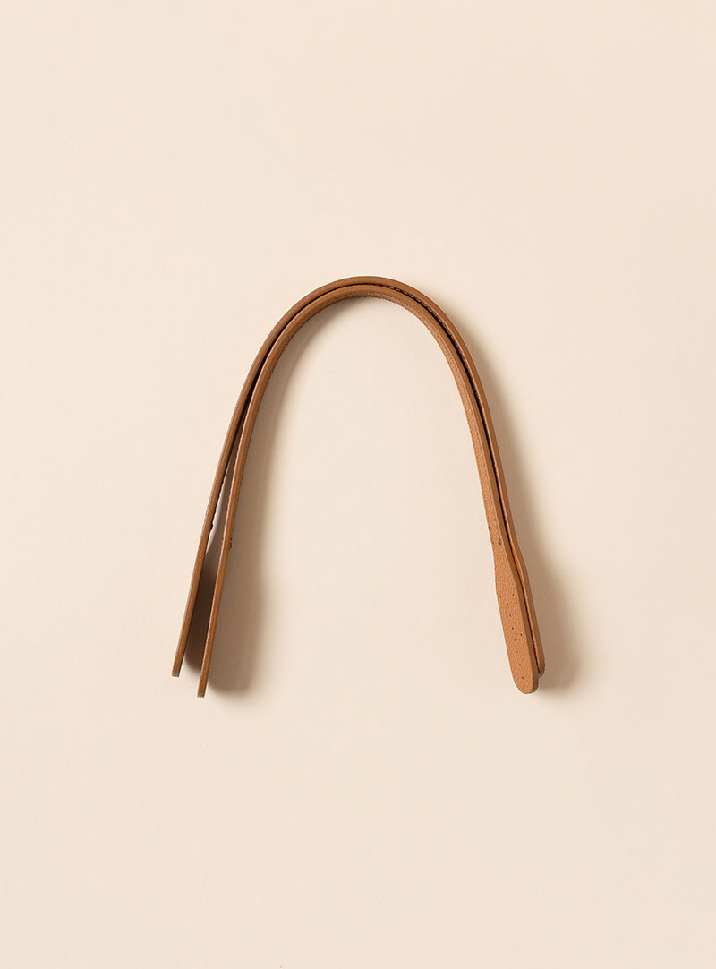 [Bag Accessories] Tote stitch full-grain leather bag strap