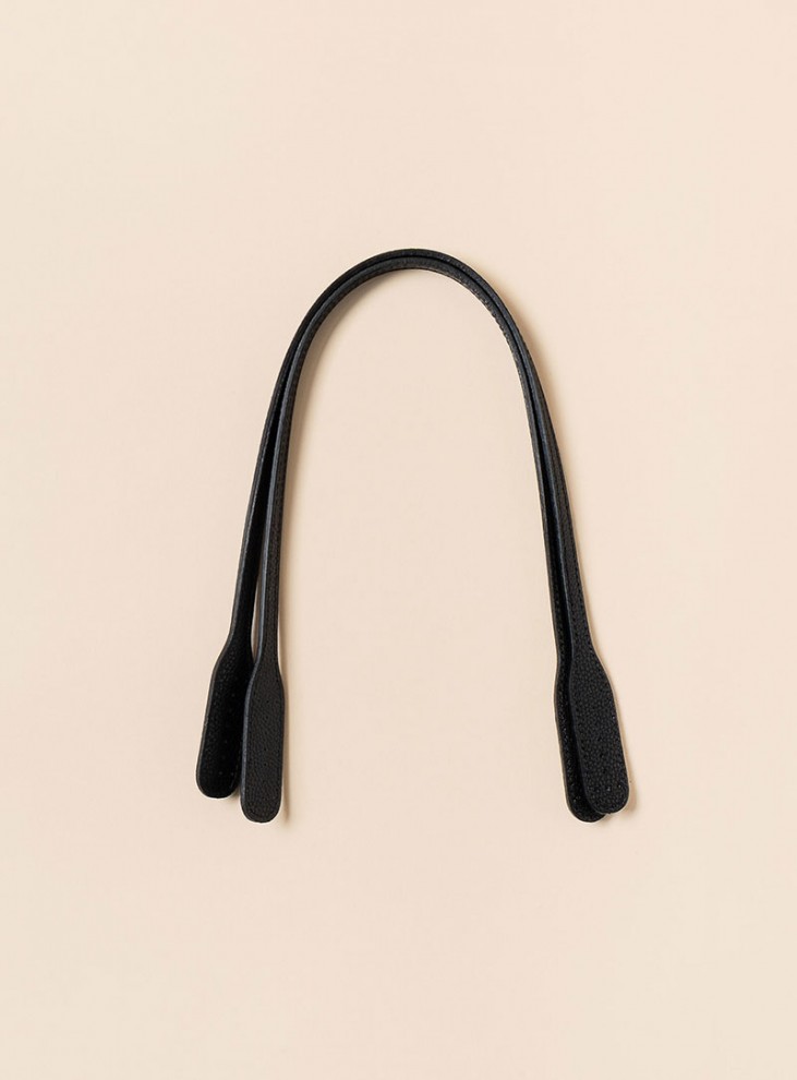 [Bag Accessories] Shoulder stitch full-grain leather bag strap