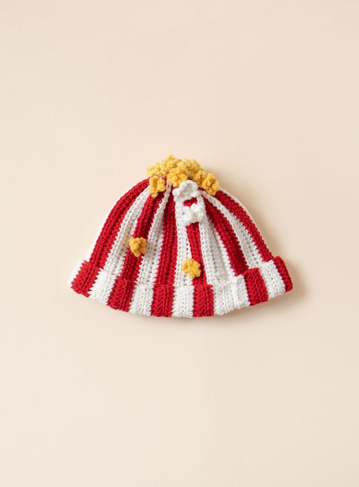 [DIY] New High Soft & Vintage Wool Popcorn Beanie (Video)