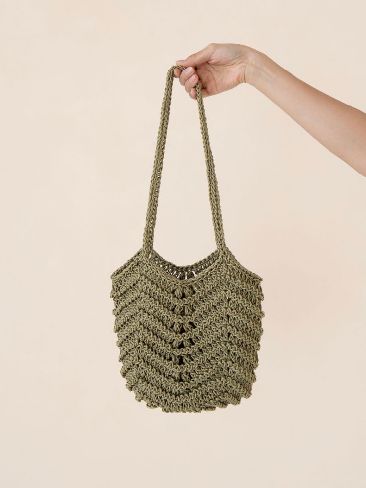 [PDF pattern] Leatherfeel 1.5 Alto Granny Bag pattern (video)