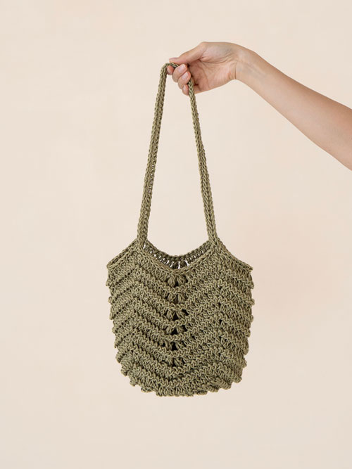 [PDF pattern] Leatherfeel 1.5 Alto Granny Bag pattern (video)