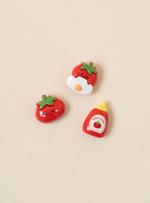 [Character Button] Tomato Ketchup Button
