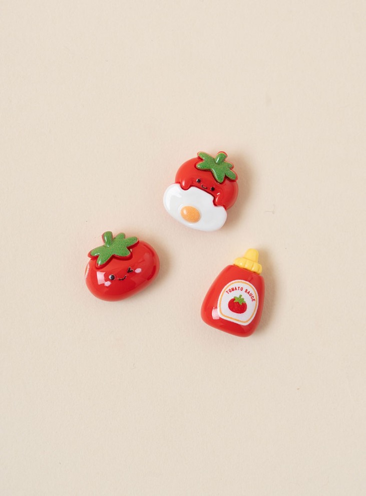 [Character Button] Tomato Ketchup Button