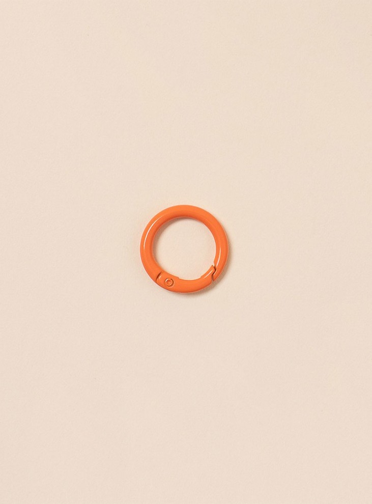 Color metal keyring (open O-ring)
