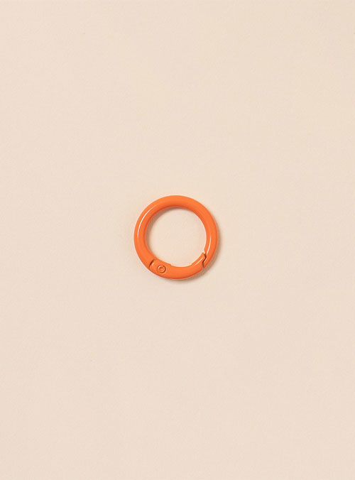 Color metal keyring (open O-ring)