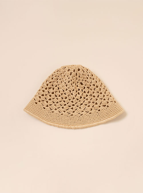 [PDF pattern] Cupro Raffia Mallorca Bucket Hat pattern (video)