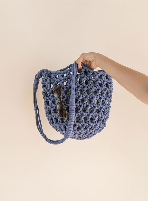 [DIY] Braid 500 Net Cross Bag (Video)