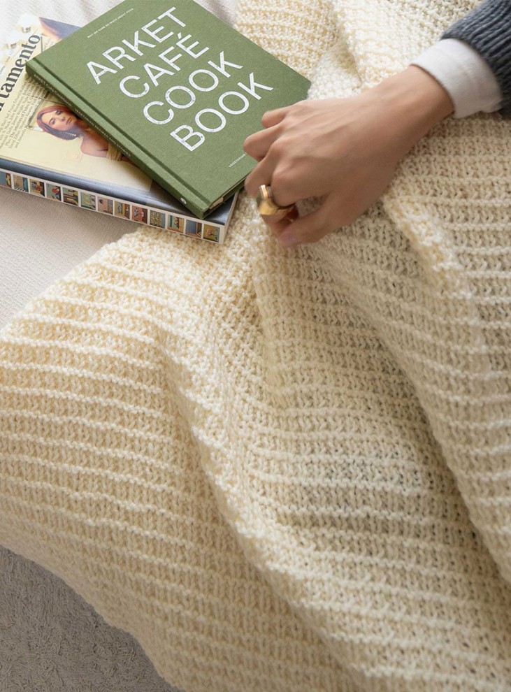 [DIY] Fashion Aran Croffle Blanket (Video)