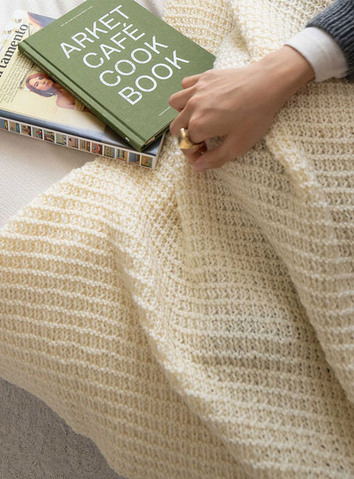[DIY] Fashion Aran Croffle Blanket (Video)