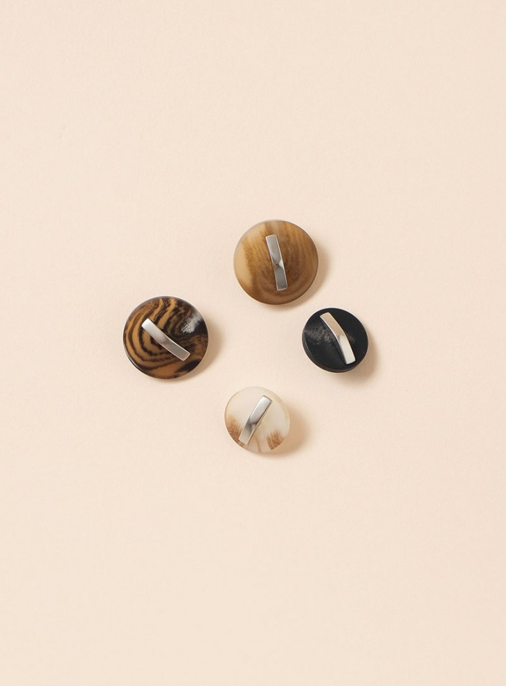 [Suit Button] Iris Button (18mm, 23mm)