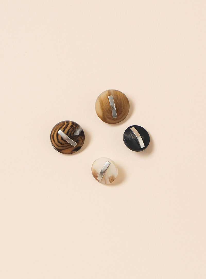 [Suit Button] Iris Button (18mm, 23mm)