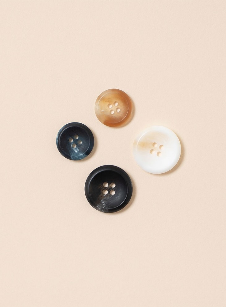 [Horn Button] Hayes Matt Button (18mm, 23mm)