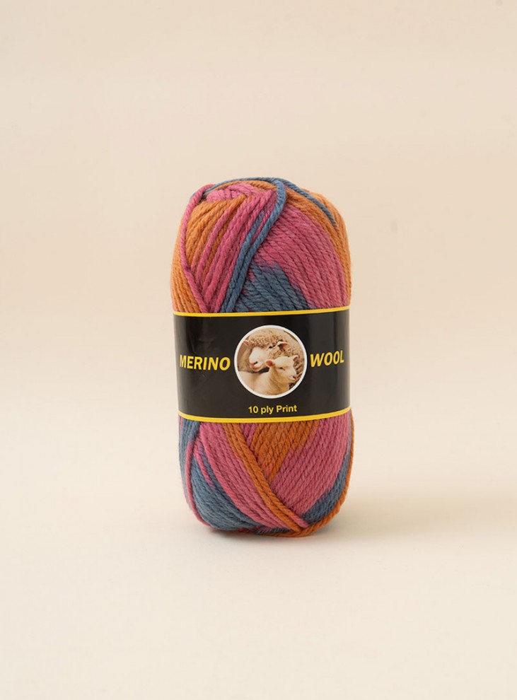 Merino Wool 10ply Print(1ball/100g±10g)